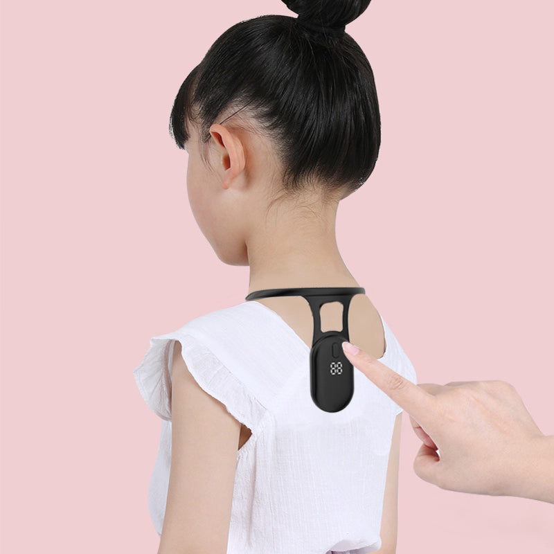 Smart Posture Corrector for Kids & Adults — Vibration Slouch Reminder
